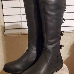 Girls' Delia Girl Bow Back Tall Shaft Boots